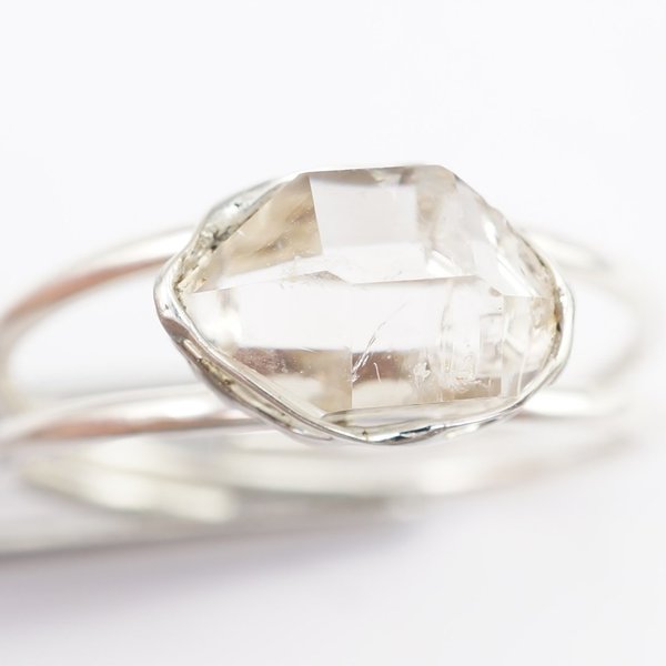 Herkimer Diamant Ring
