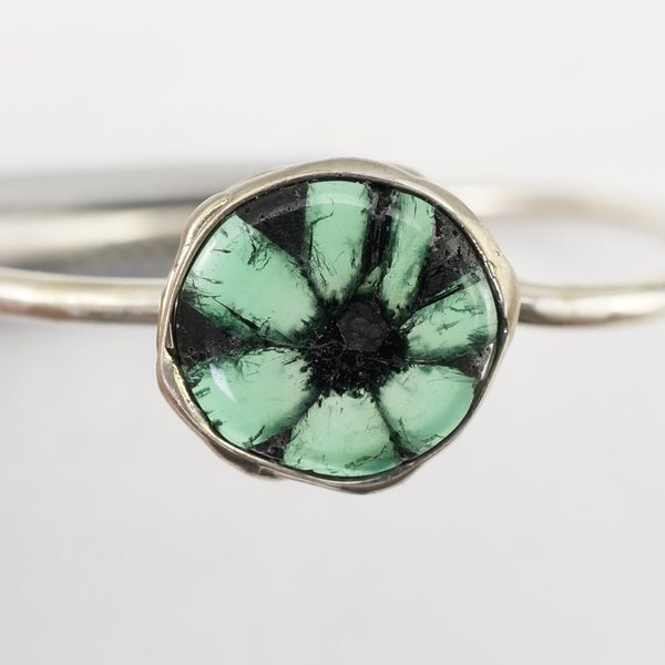 Trapiche Smaragd Ring